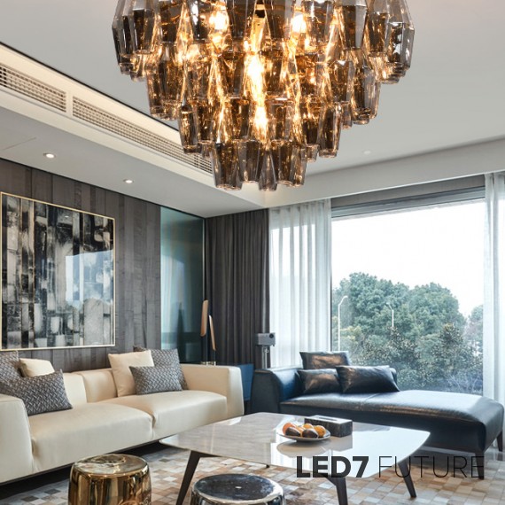 Loft Industry Modern - Odeon Diamond Chandelier